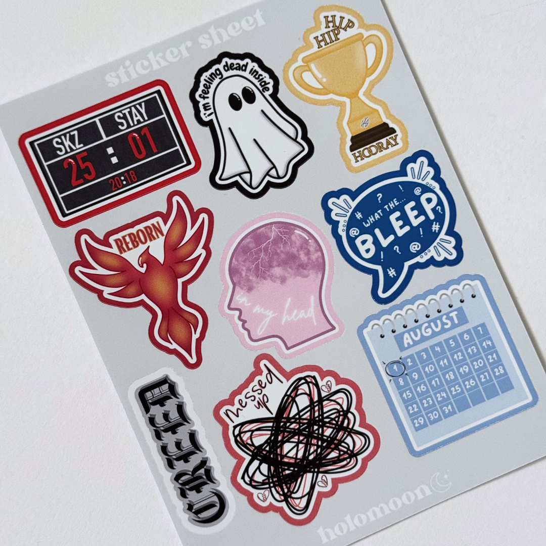 Stray Kids Karma Sticker Sheet