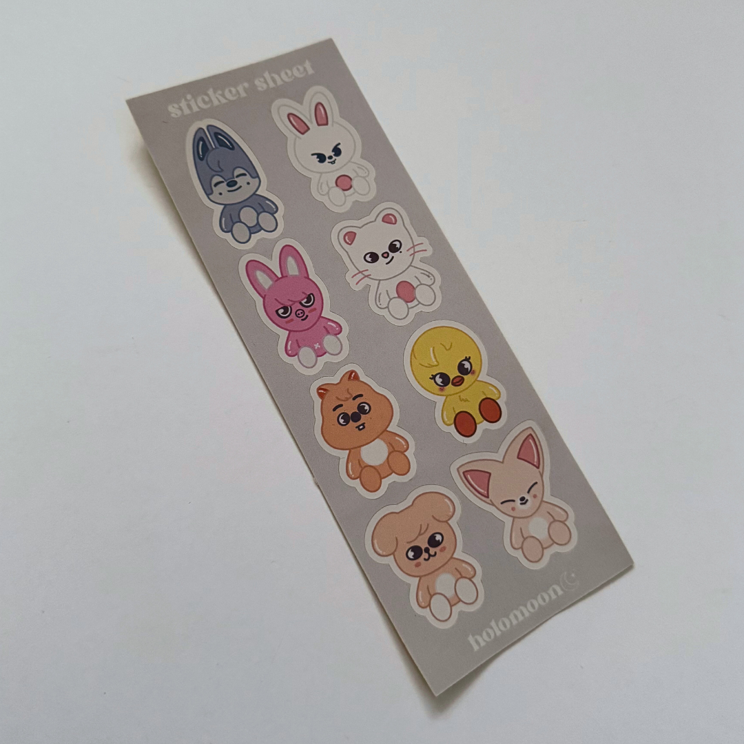 SKZOO Polco Deco Sticker Sheet