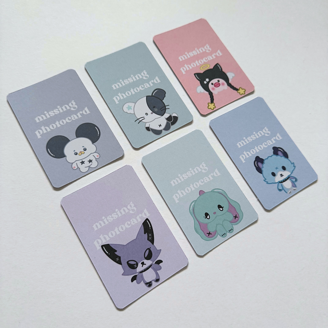 Xdinary Monsters Missing Photocard Binder Fillers (10 Pack)