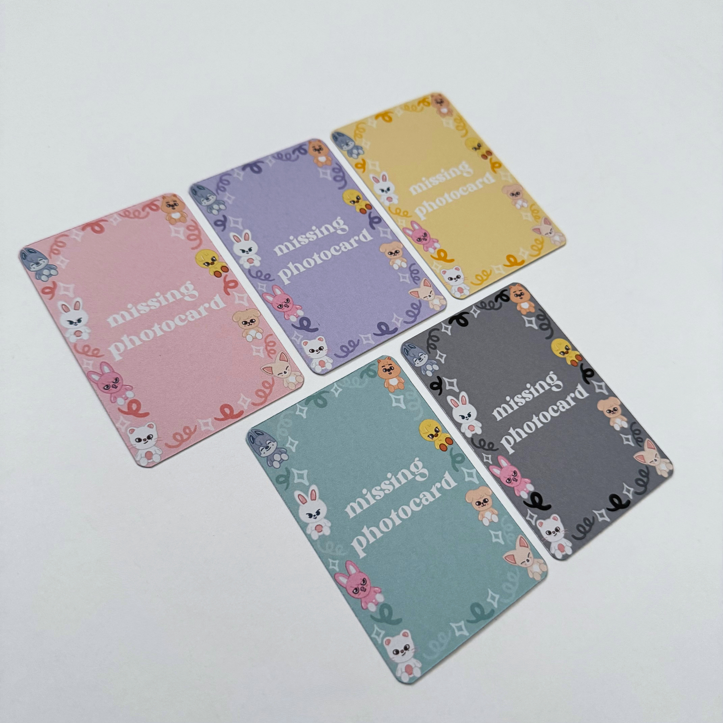 SKZOO Missing Photocard Doodle Binder Fillers (10 Pack)