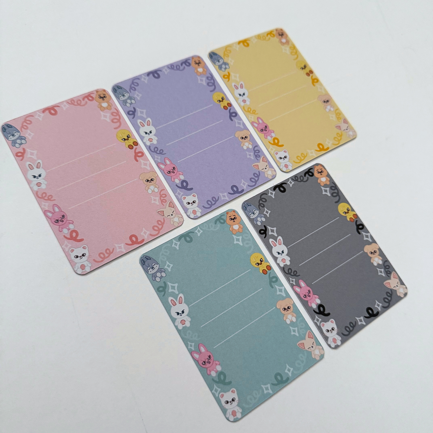 SKZOO Writable Doodle Binder Fillers (10 Pack)