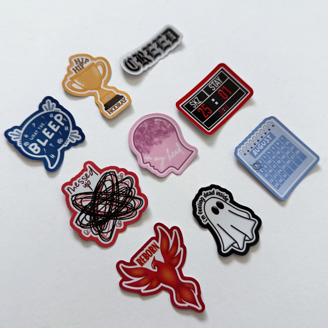 Stray Kids Karma Mini Glossy Sticker Set