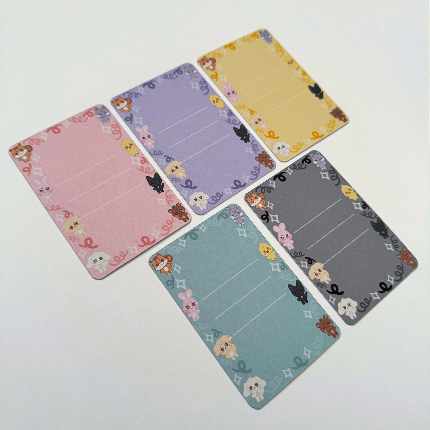 Aniteez Writable Doodle Binder Fillers (10 Pack)