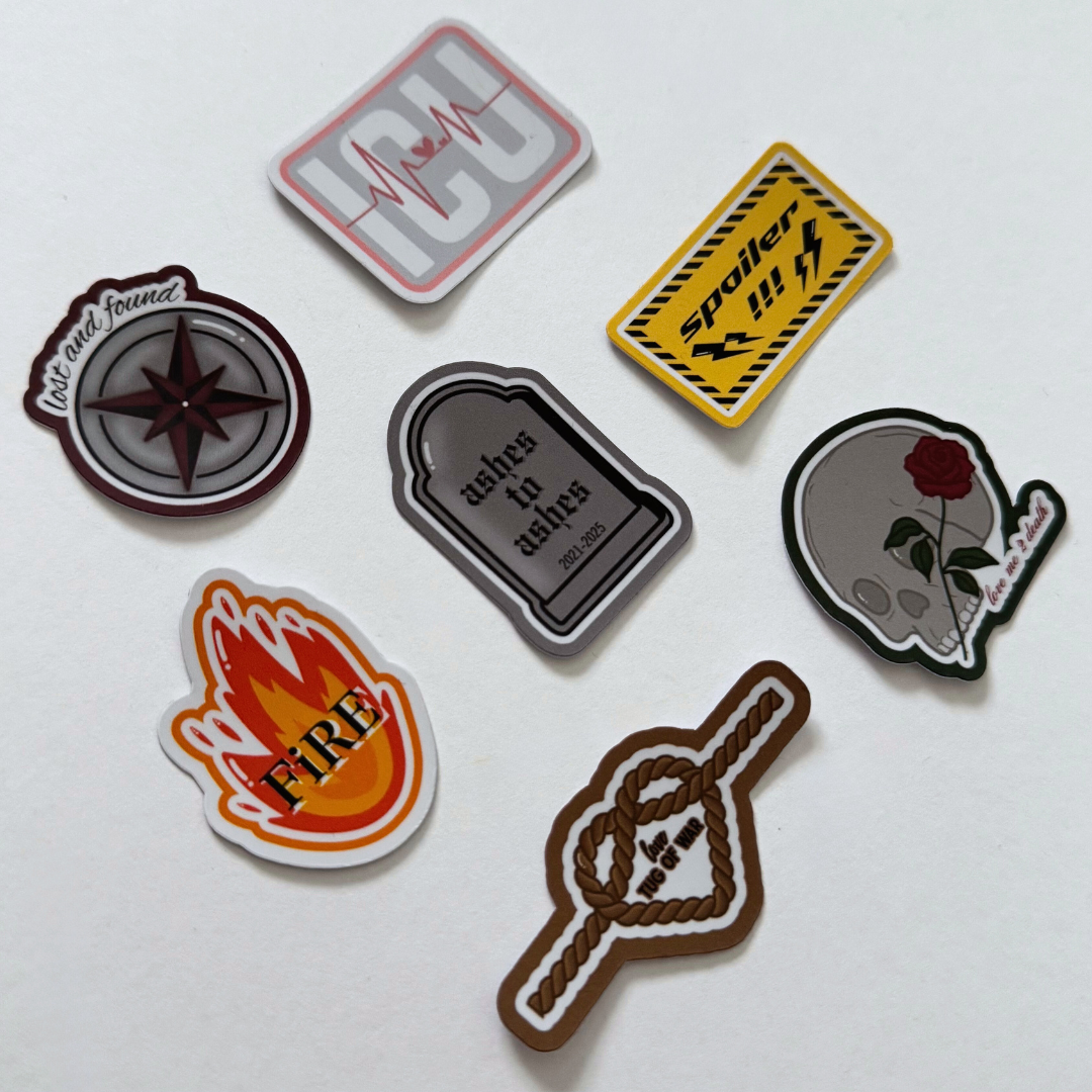 Xdinary Heroes Lxve To Death Mini Glossy Sticker Set