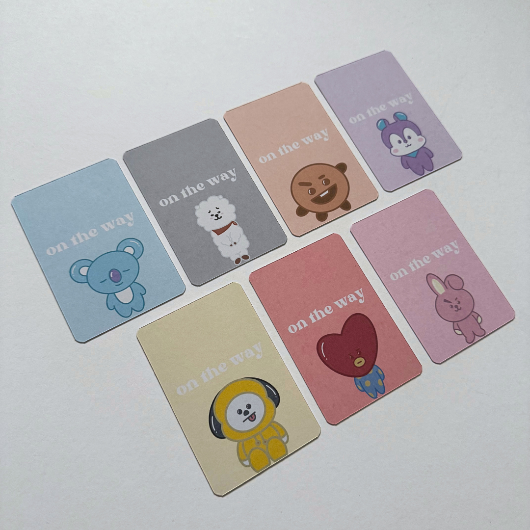 BT21 On The Way Binder Fillers (10 Pack)