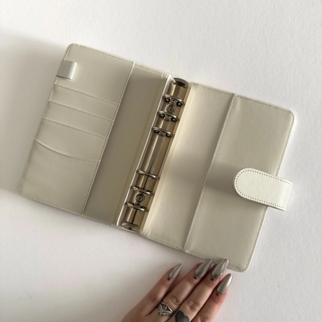 A6 White Binder