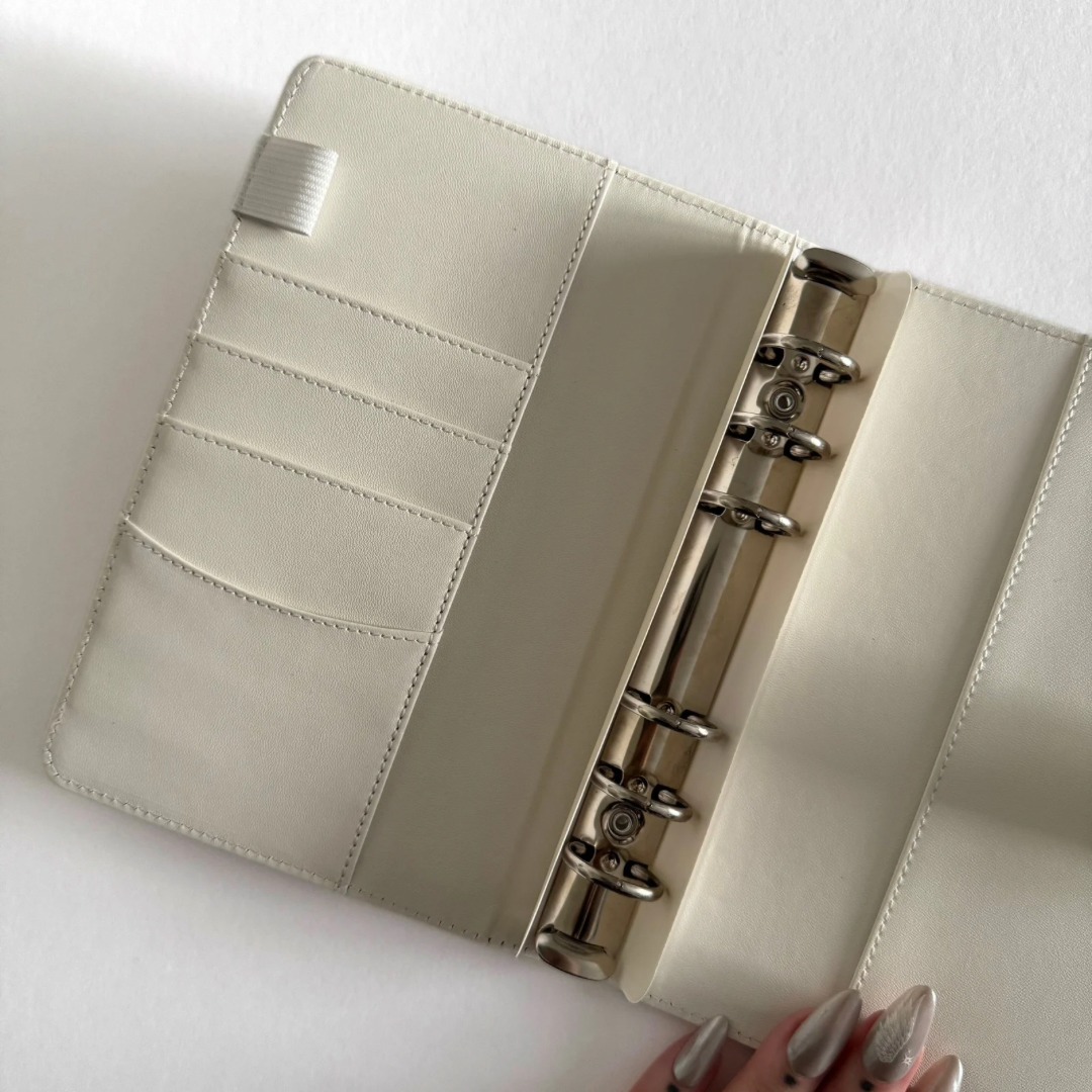 A6 White Binder