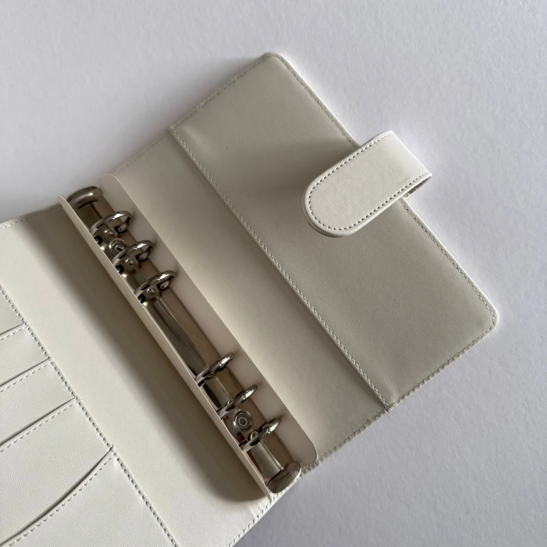 A6 White Binder