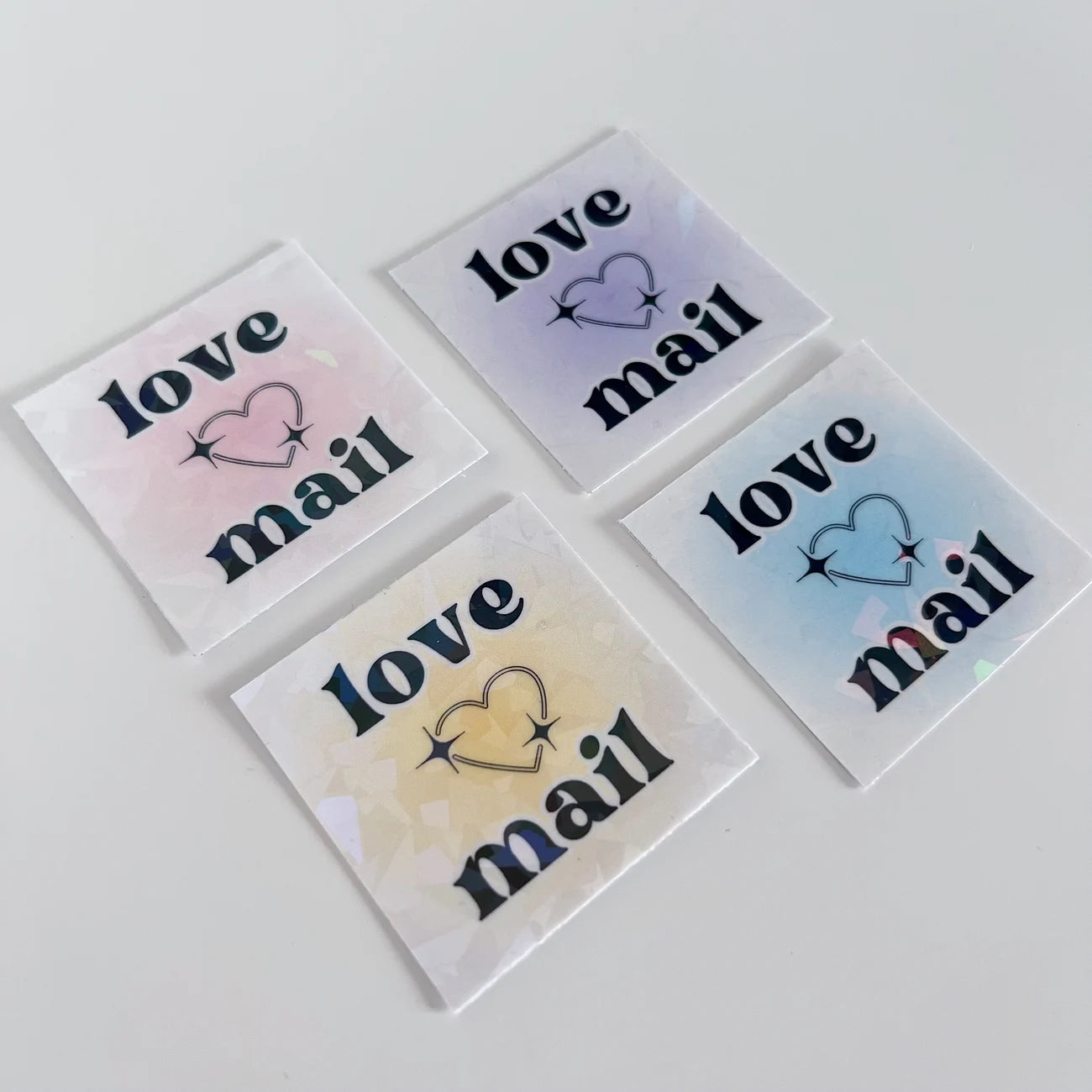 Love Mail Glow Stickers (10 pack)