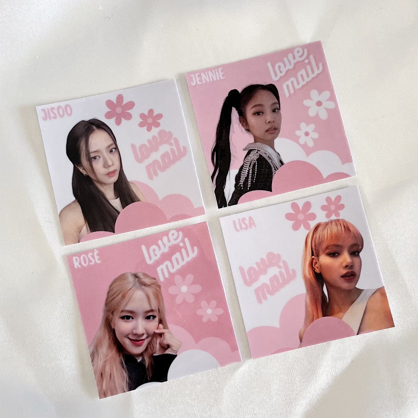 BLACKPINK Love Mail Stickers - Glossy (10 pack)