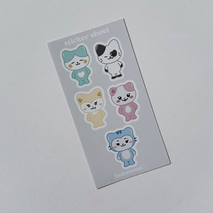 Twinzy Sticker Sheet