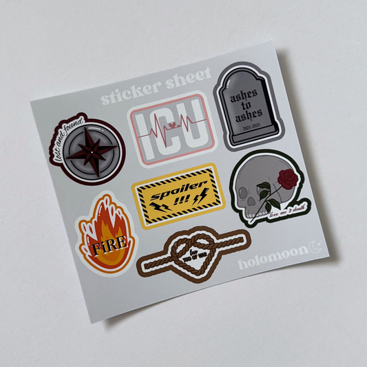 Xdinary Heroes Lxve To Death Sticker Sheet