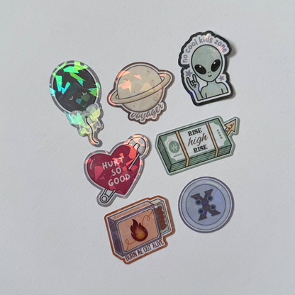 Xdinary Heroes DEAD AND Mini Holographic Sticker Set