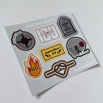 Xdinary Heroes Lxve To Death Sticker Sheet
