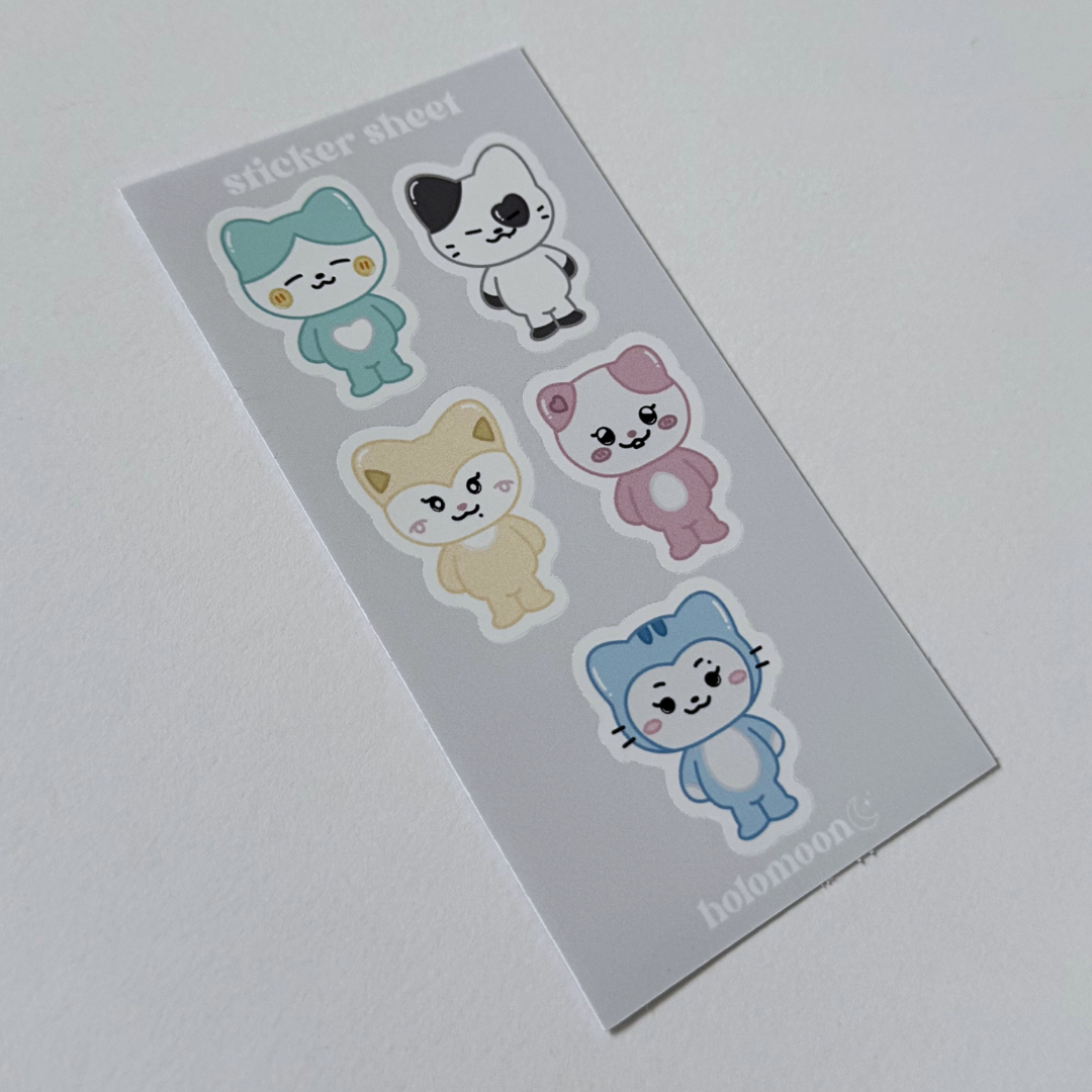 Twinzy Sticker Sheet