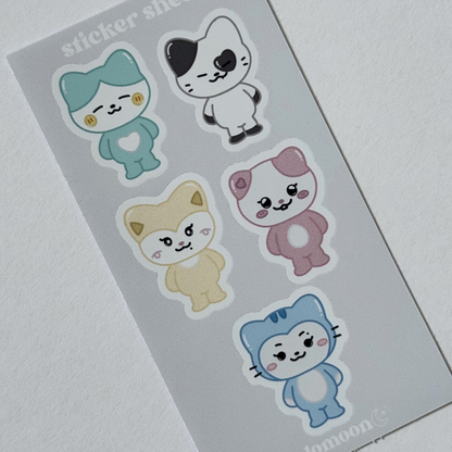 Twinzy Sticker Sheet