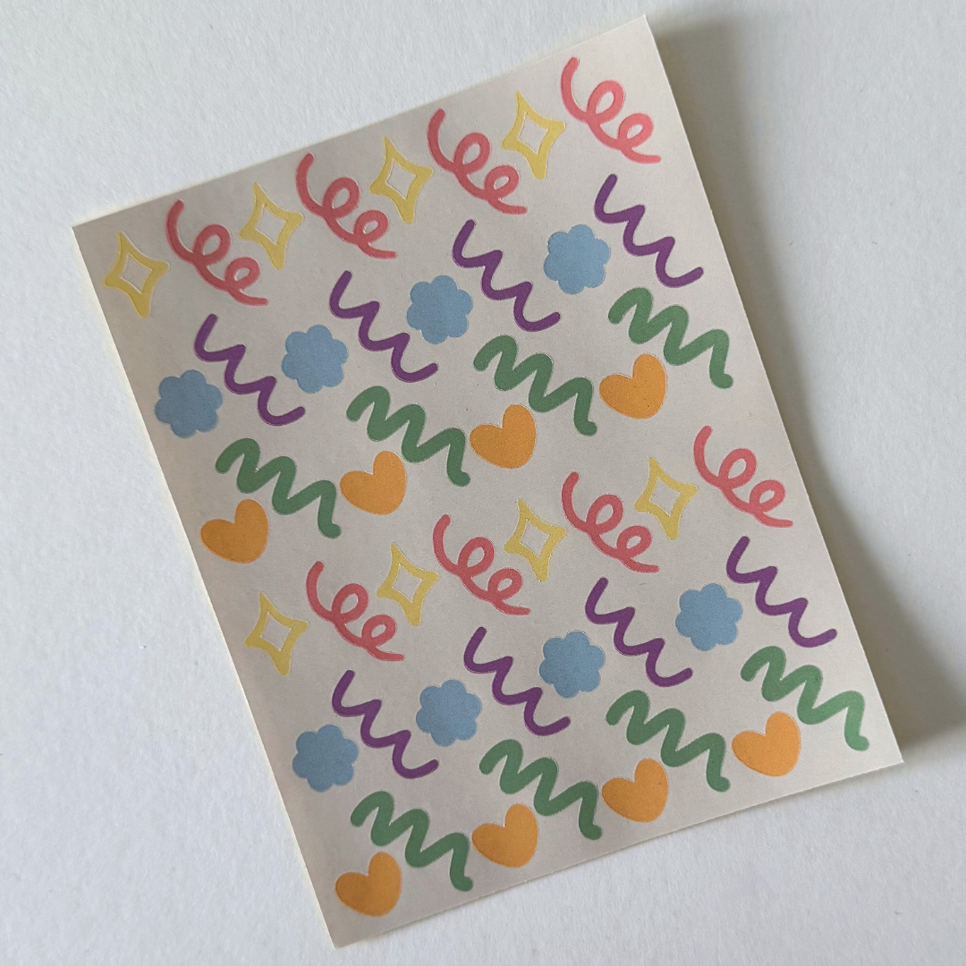 Polco Deco Sticker Sheet
