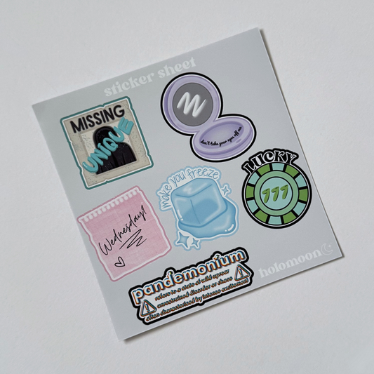 P1Harmony Unique Sticker Sheet
