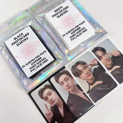 White Photocard Sleeves (25 pack)