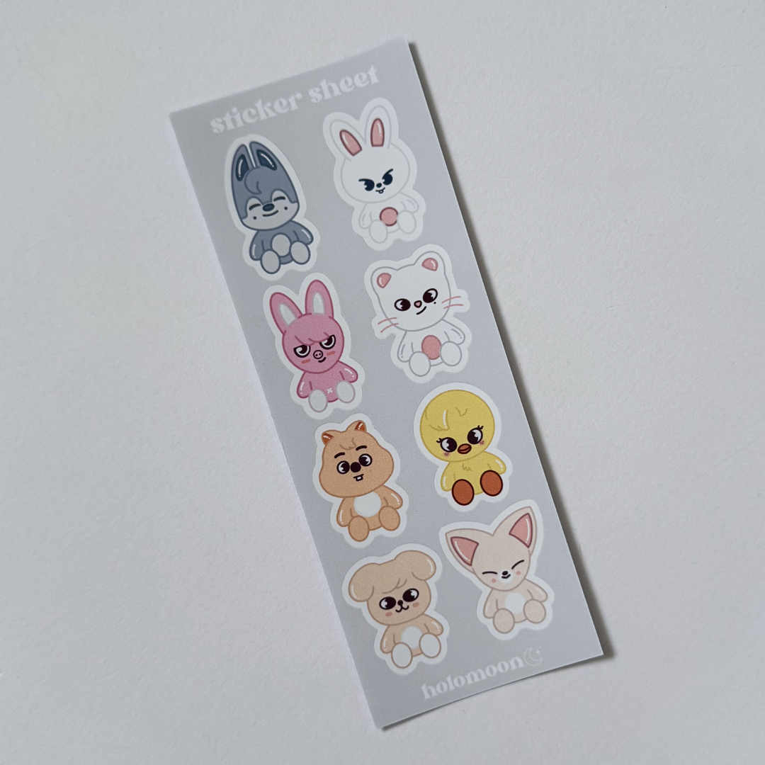 SKZOO Sticker Sheet