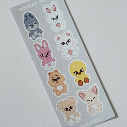 SKZOO Sticker Sheet