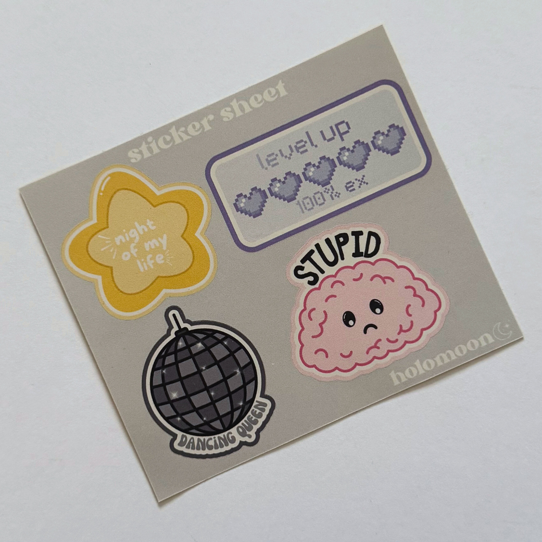 P1Harmony EX Polco Deco Sticker Sheet