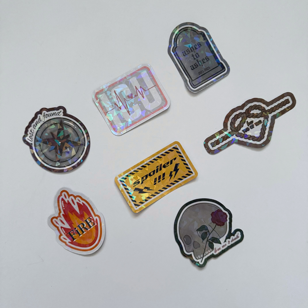 Xdinary Heroes LXVE TO DEATH Holographic Stickers