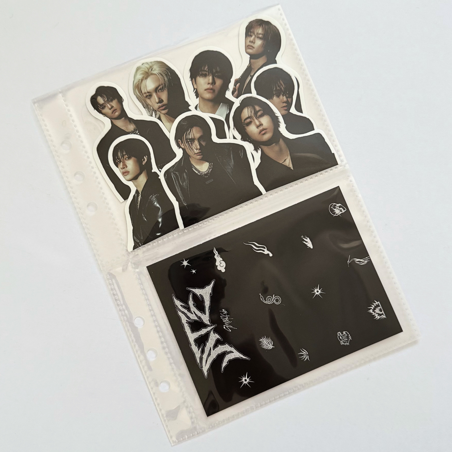 Carpeta horizontal de 2 bolsillos A5 (paquete de 10)