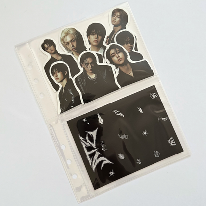 Carpeta horizontal de 2 bolsillos A5 (paquete de 10)