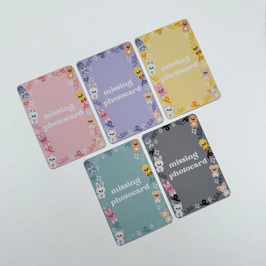 SKZOO Missing Photocard Doodle Binder Fillers (10 Pack)