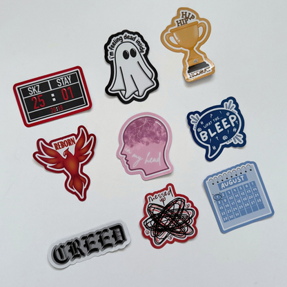 Stray Kids Karma Glossy Stickers