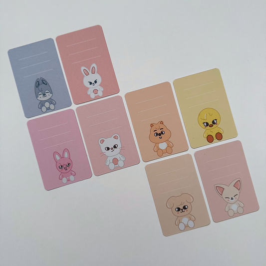 SKZOO Writable Binder Fillers (10 Pack)