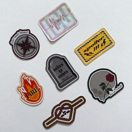 Xdinary Heroes Lxve To Death Mini Holographic Sticker Set