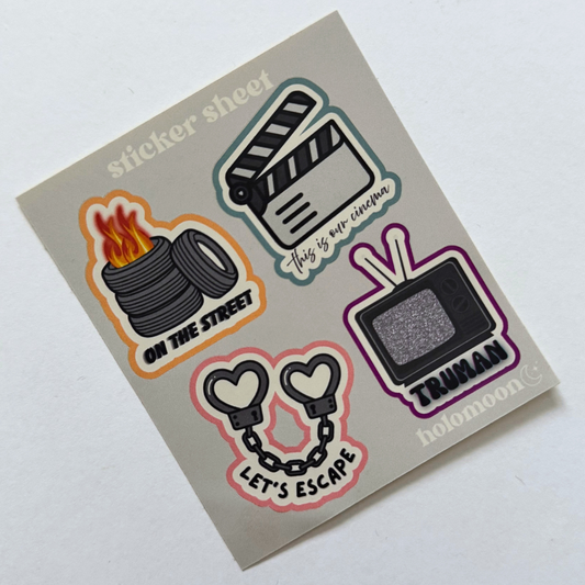 Stray Kids Dominate Polco Deco Sticker Sheet