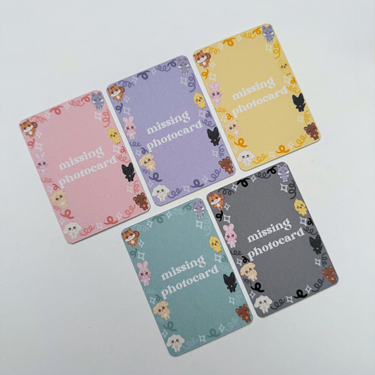 Aniteez Missing Photocard Doodle Binder Fillers (10 Pack) (Copy)