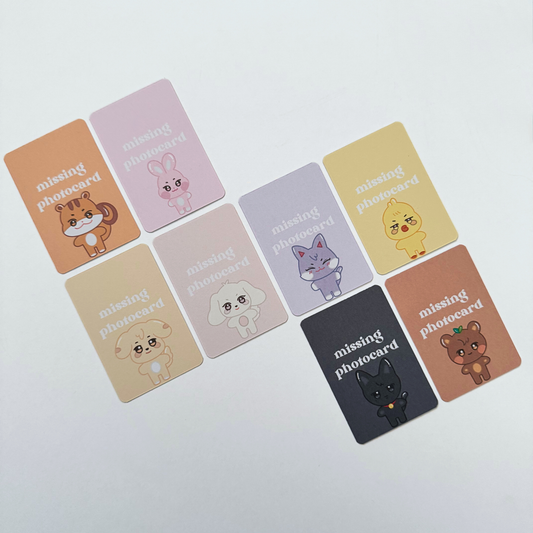 Aniteez Missing Photocard Binder Fillers (10 Pack)