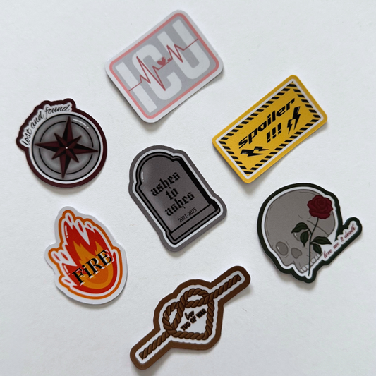 Xdinary Heroes Lxve To Death Mini Glossy Sticker Set