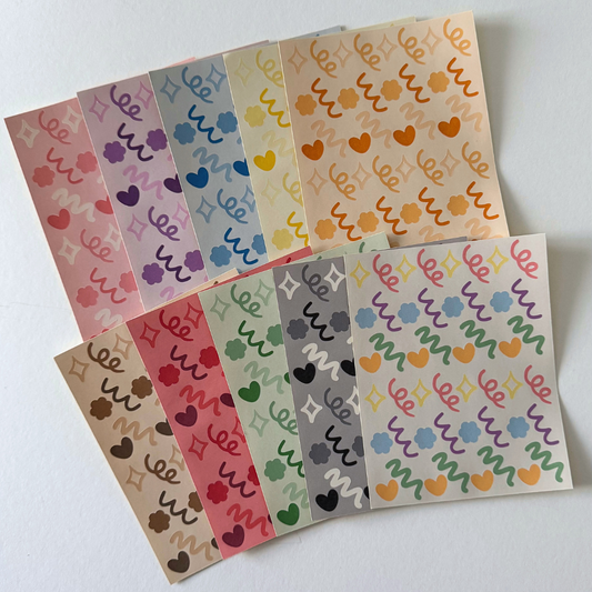 Polco Deco Sticker Sheet
