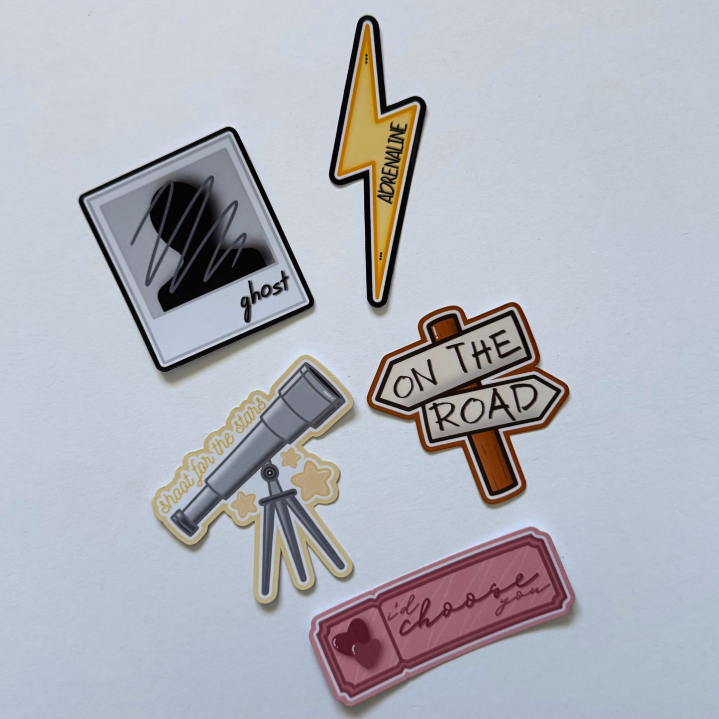 Ateez Golden Hour Part 4 Glossy Mini Sticker Set