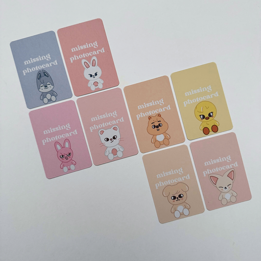 SKZOO Missing Photocard Binder Fillers (10 Pack)
