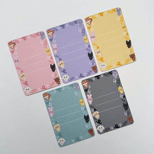 Aniteez Writable Doodle Binder Fillers (10 Pack)