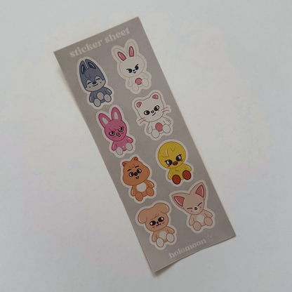 SKZOO Polco Deco Sticker Sheet