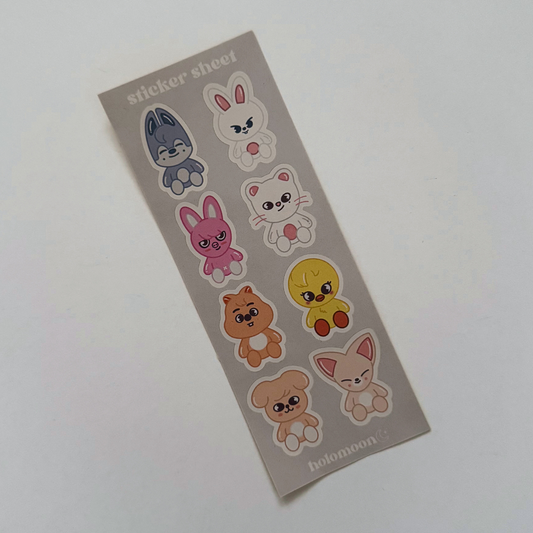 SKZOO Polco Deco Sticker Sheet