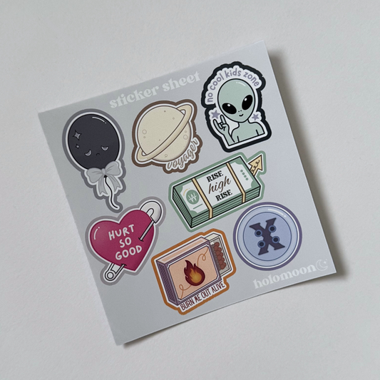 Xdinary Heroes DEAD AND Sticker Sheet
