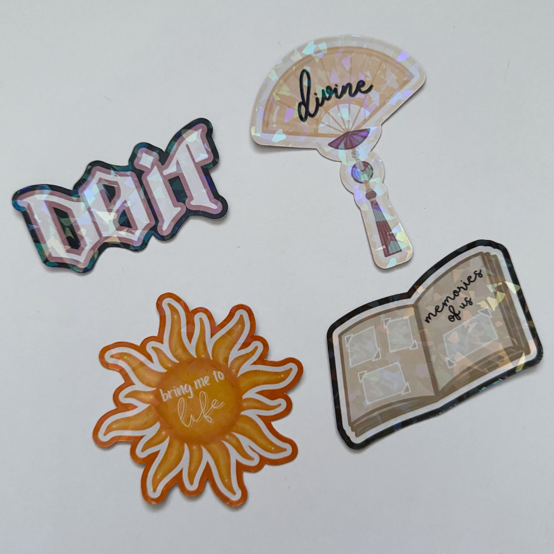 Stray Kids DO IT Holographic Stickers