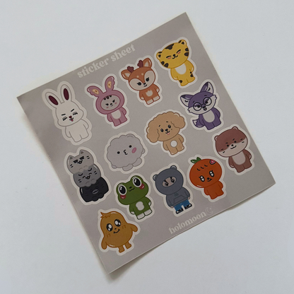 Miniteen Polco Deco Sticker Sheet