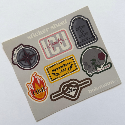 Xdinary Heroes Lxve To Death Polco Deco Sticker Sheet