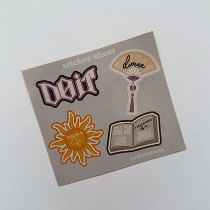 Stray Kids DO IT Polco Deco Sticker Sheet