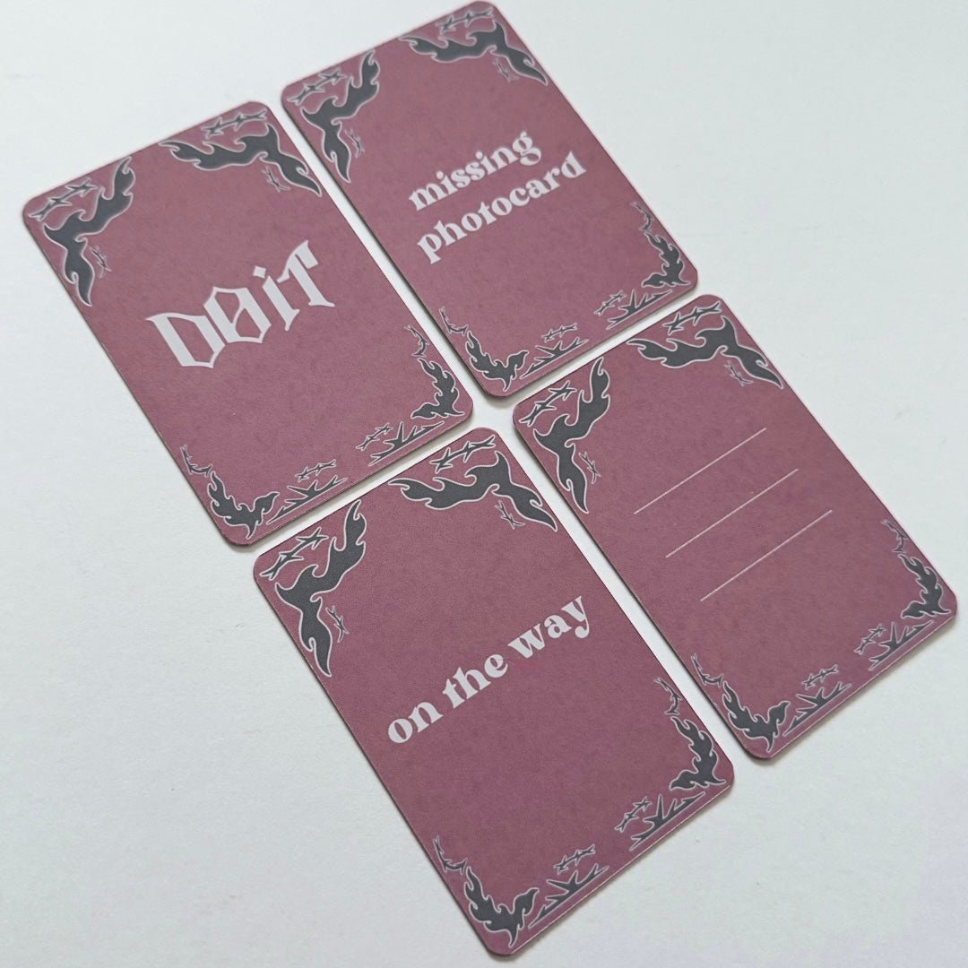 Stray Kids DO IT Binder Fillers