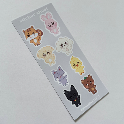 Aniteez Sticker Sheet